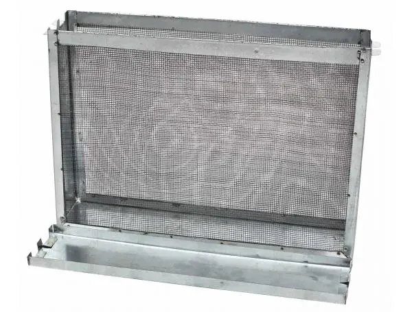 Изолятор матки и пчел 2-х рамочный Дадан корпус оцинкованный сетка металл