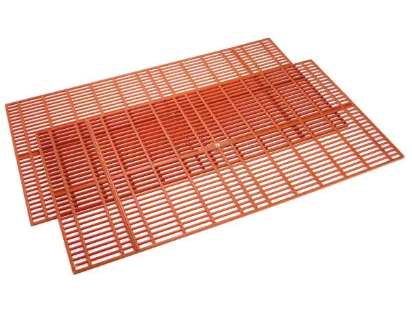 Решетка разделительная ганемановская на 10 - 12 рамок универсальная пластмассовая 2 шт