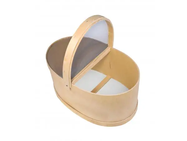 Роевня для пчел овальная с металлической сеткой