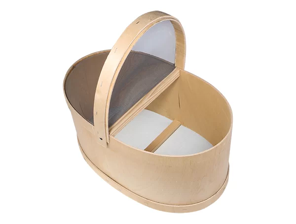 Роевня для пчел овальная с металлической сеткой