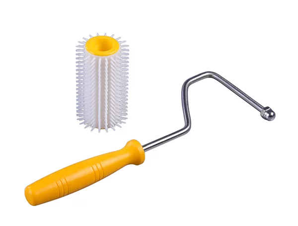 Каток для распечатывания сот "Ёжик" с пластиковой иглой и ручкой