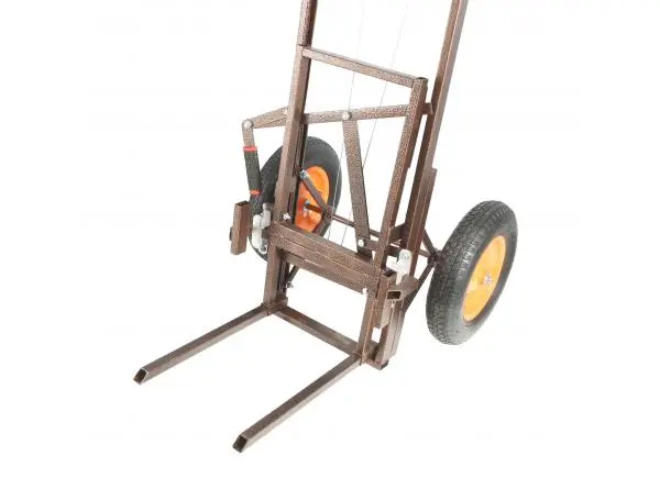 Тележка - подъемник Апилифт пасечная "ОТЛ" с шестеренчатой лебедкой