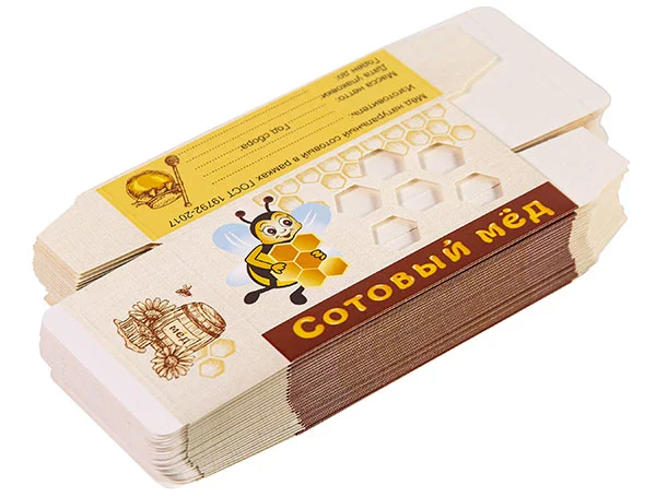 Упаковка для сотового меда «Пчелка» 25 шт