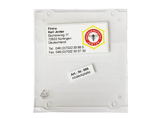 Крышка Джентеского сота задняя для защиты мисочек, Карл Джентер, Германия