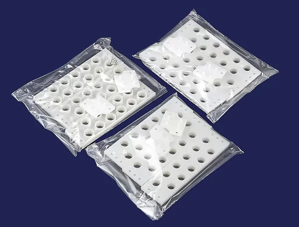 Пластмассовые прививочные планки для конических чашечек и переносной вилкой на 5 и 6 мисочек, Карл Д