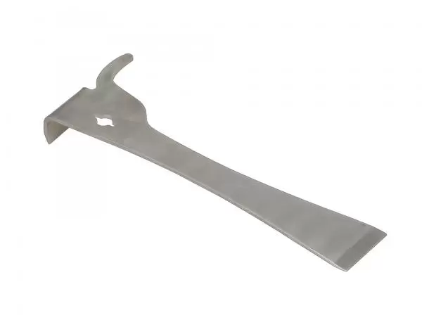 Стамеска - гвоздодер пчеловода 260х40х3 мм с левой козьей ножкой шлифованная без ручки