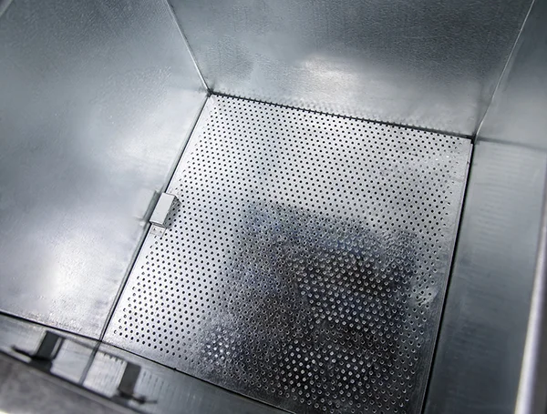 Стол для распечатки на 12 сотовых рамок оцинкованный