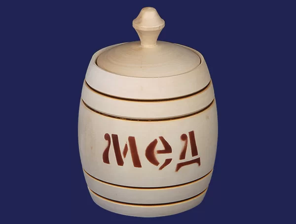 Бочонок для меда липовый 470 мл