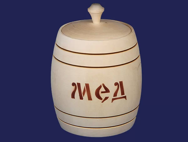 Бочонок для меда липовый 1,45 л