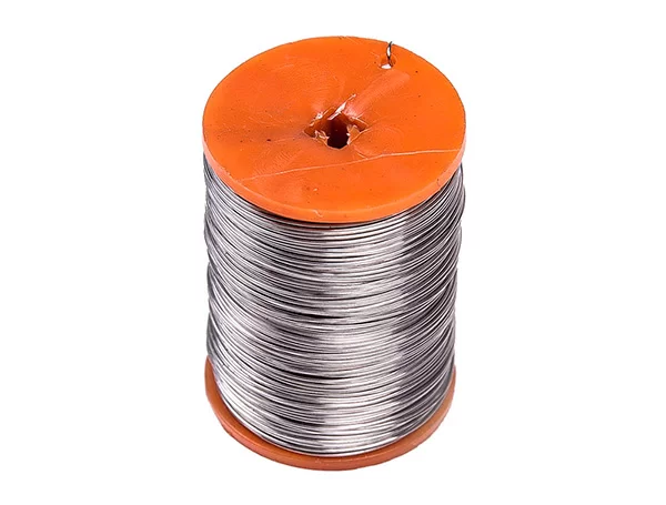 Проволока для рамок 0,5 мм нержавейка «K-SUS.201» пластмассовая катушка 250 гр