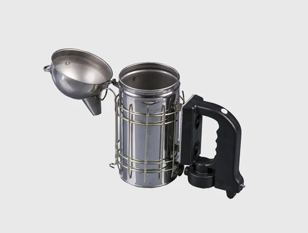 Дымарь для пчел "Европа" электрич-ий н/ж D100 H250 с защитой от ожога без пламегасителя со стаканом