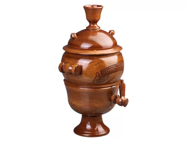 Самовар для меда липовый тонированный 1,6 - 2 л