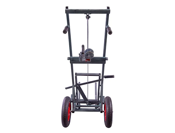 Тележка - подъемник Апилифт пасечная "СТС" складная с шестеренчатой лебедкой