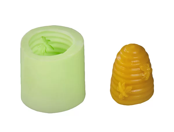 Форма силиконовая для свечей "Улей" 42 грамм