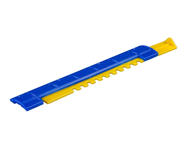 Летковый заградитель 2-х элементный нижний c отверстиями для вентиляции синий пластмассовый