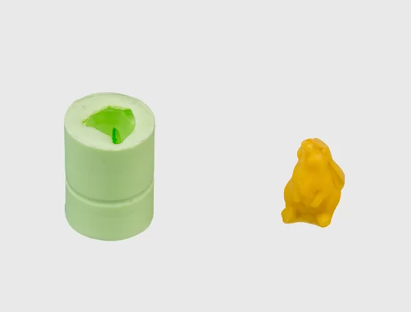 Форма силиконовая для свечей "Заяц" 20 грамм