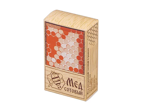 Упаковка для сотового меда «Береста» 25 шт