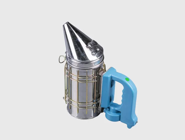 Дымарь для пчел "Люкс"н/ж электрический D100мм H280мм с защитой от ожога со стаканом без пламег-ля