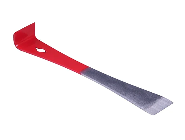 Стамеска - гвоздодер пчеловода 240х40х2,5 мм шлифованная на 1/2 окрашена без ручки