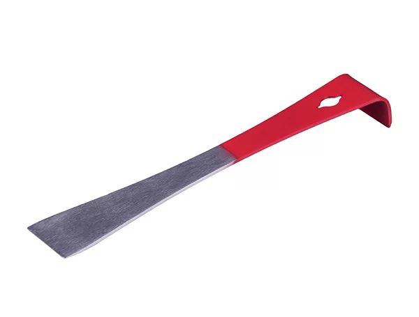 Стамеска - гвоздодер пчеловода 240х40х2,5 мм шлифованная на 1/2 окрашена без ручки