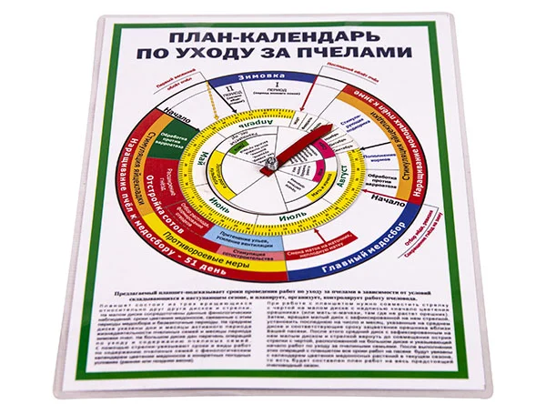 Календарь по уходу за пчелами
