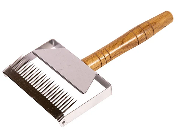 Вилка-культиватор н/ж для распечатки сот без регулировки (130мм, 26 игл)