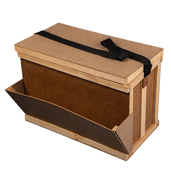 Рамконос 6-ти рамочный Дадан с карманом из ДВП